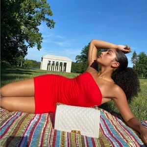 Red Bodycon Dress Size: Small